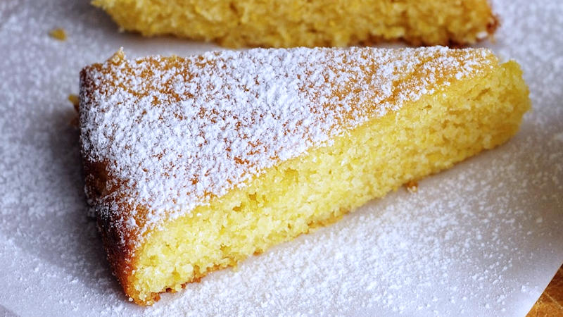 Olasz citromos-narancsos mandulatorta (Balsai Móni)